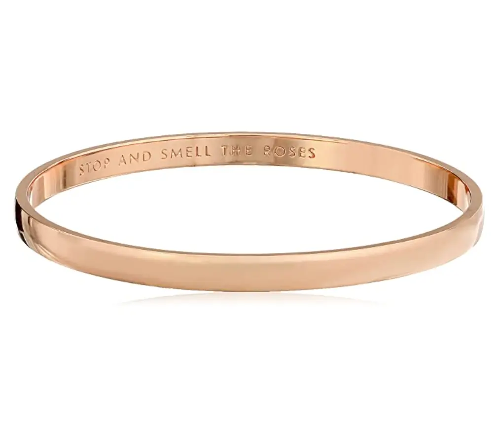 1 Bracelet Kate Spade en or rose