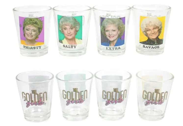 26 Lunettes à shot Golden Girls