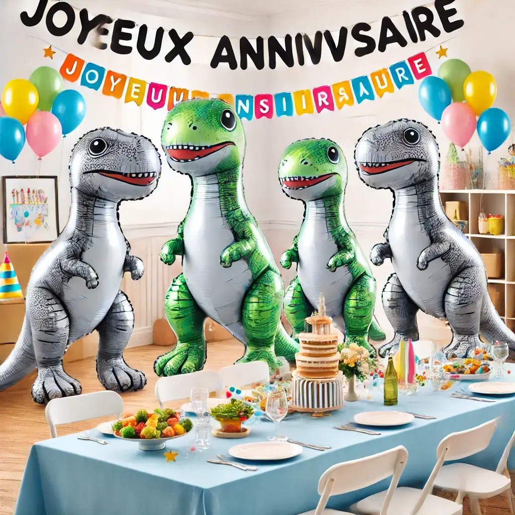 Ballons Dinosaure Debout