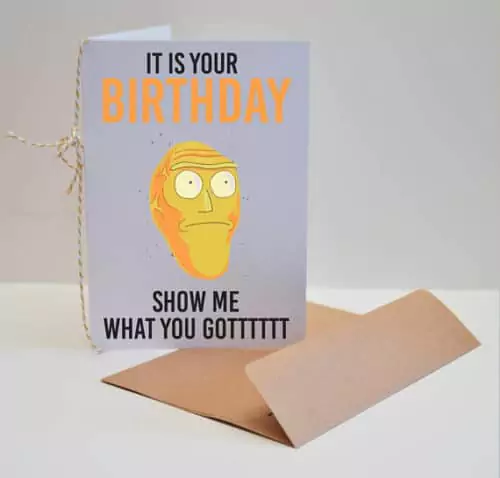 Carte d'anniversaire