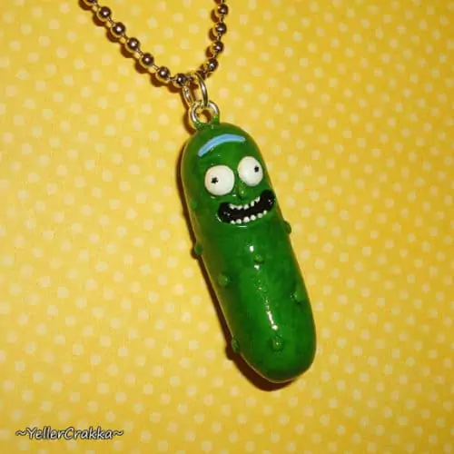 Charm Pickle Rick