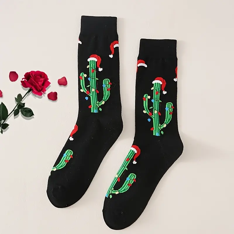 Chaussettes Cactus de Noël