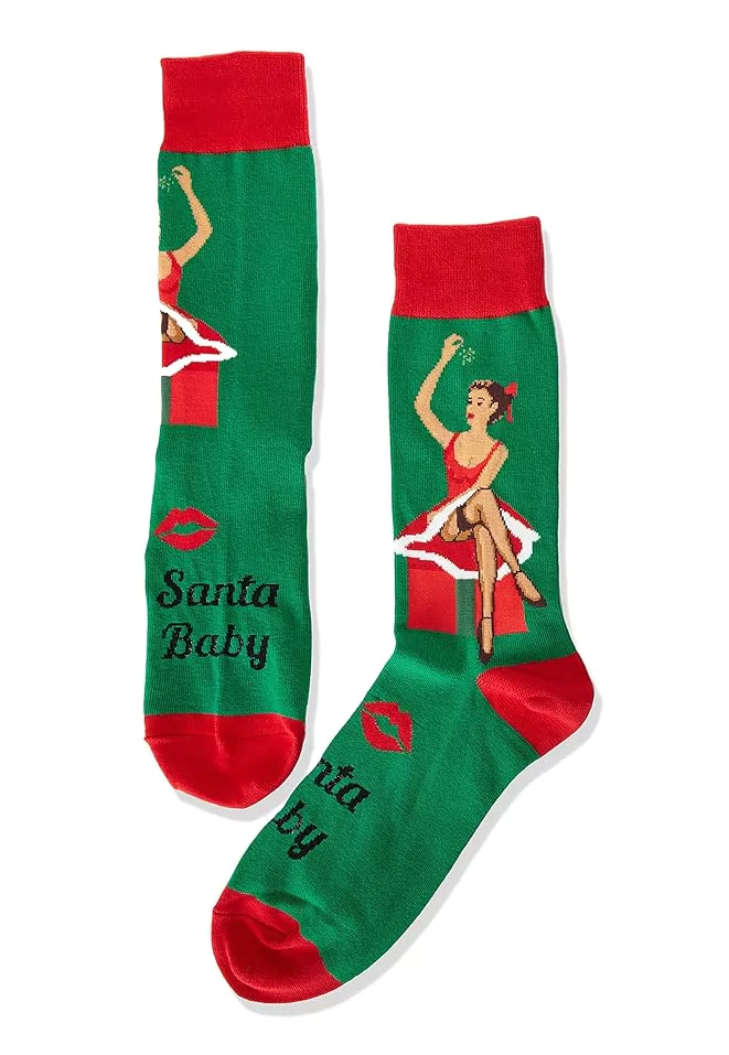 Chaussettes Santa Baby de Socksmith