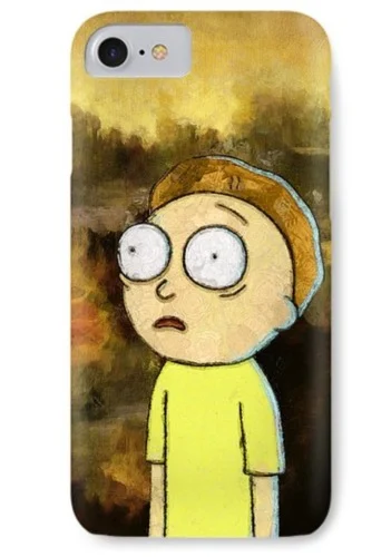 Étui pour iPhone Portrait de Morty