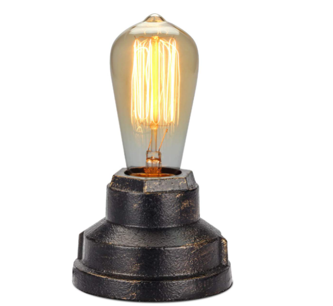 Lampe vintage en fer