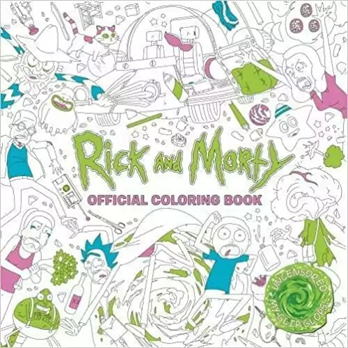 Livre de coloriage Rick et Morty