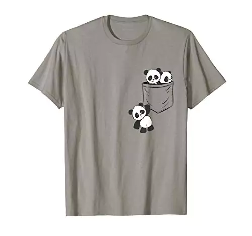 T-Shirt Kawaii Bébés Pandas