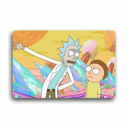 Tapis de porte Rick et Morty